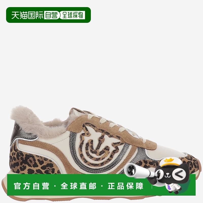 1h可退 PINKO 女士运动鞋 SS0087P121M36 AW2025 红色 Zoe 01 lea