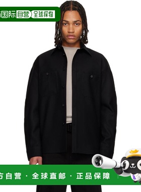 1h可退 潮奢 Givenchy 纪梵希 男士 黑色 Couture Seam 衬衫 BM61