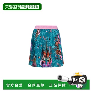 女士半身裙 Couture 79HAE820NS706296百褶裙a字裙 Jeans Versace