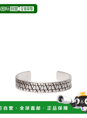 VALENTINO 男士手链手镯 YJ0S06GMUP0N SS2025 白色 Vlogo手镯