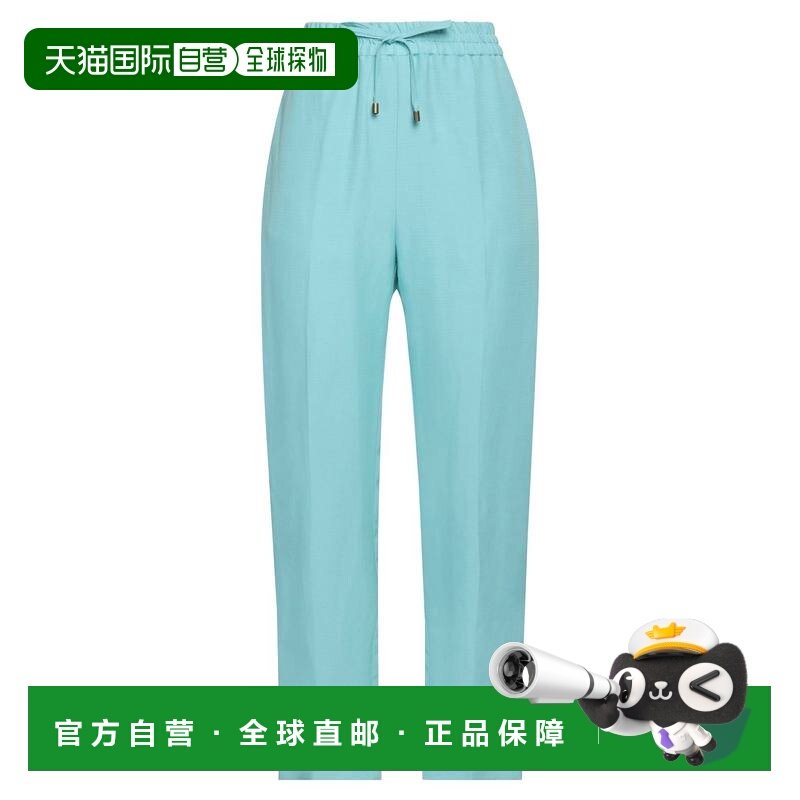 1h可退 潮奢 Pinko 品高 女士 休闲长裤 green绿色 舒适时尚,女装/女士精品,休闲裤,淘宝优惠券,粉丝福利购,淘宝优惠卷