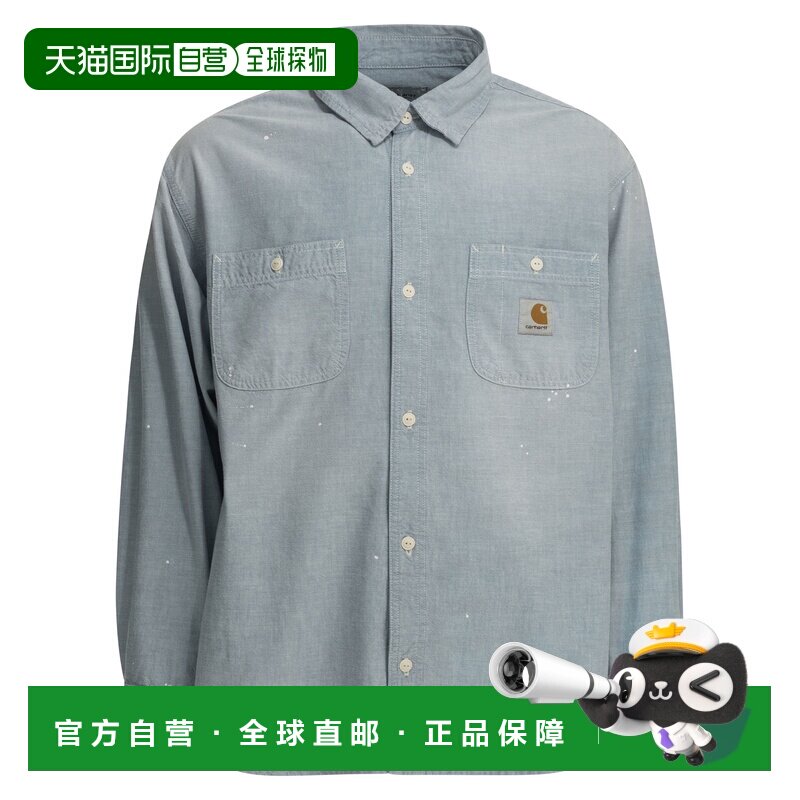 CARHARTT WIP 男士衬衫 I036919010LLIGHTBLUE AW2026