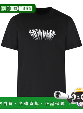 MONCLER 男士T恤 0918C0002289AYW999 SS2026 黑色