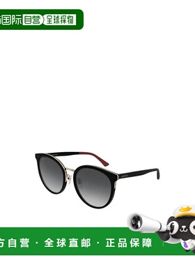 GUCCI 女士眼镜 GG0405S003 AW2021 黑色古驰徽标细节 太阳镜
