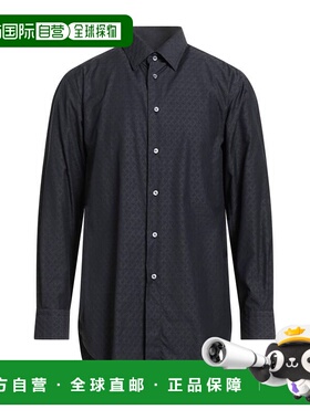 1h可退 潮奢 Brioni 布里奥尼 男士 纯色衬衫 black黑色 舒适时尚