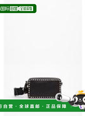 VALENTINO 男士化妆包 7Y2B0704TED0NO AW2025 黑色斜挎包单肩包