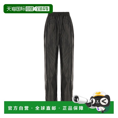 潮奢 ISABEL MARANT 女士 synthetic 黑色皮革长裤 26PPA0629FAD1