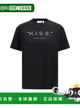 1h可退 潮奢 off-white 女士 Kiss Quote T恤 2AA089S26JER007W00