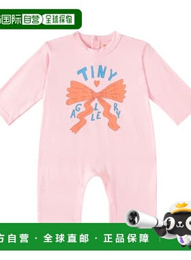 1h可退 潮奢 tinycottons 婴儿 小巧蝴蝶结棉质连体衣童装