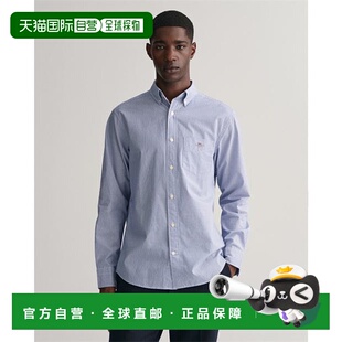男士 Gant Banker 府绸衬衫 1h可退 舒适时尚 潮奢