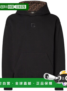 FENDI 男士卫衣 FY1143ATL9F0QA1 AW2025 黑色