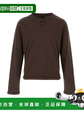 PRADA 男士T恤 UJL98CSOOO17Z3F0324 SS2026 棕色