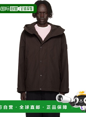 1h可退 潮奢 Stone Island 石头岛 男士 棕色 4100105 Weatherpro