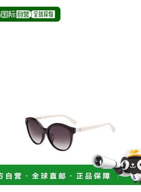 FENDI 女士眼镜 FF0045SMGX AW2021 黑色太阳镜