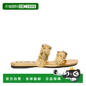 L616465 罗意威 潮奢 1h可退 LOEWE PAULA 金色凉鞋 女士 IBIZA