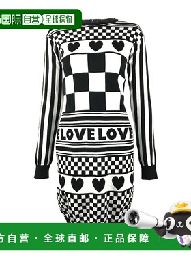 1h可退 MOSCHINO 女士半身裙 WSS1300X03264045 AW2024 黑色