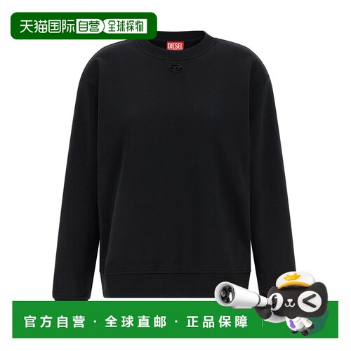 DIESEL 女士卫衣 A217240GSBP9XX CO 黑色 F-NORMY-OD