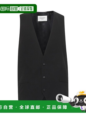 SAINT LAURENT 男士马甲 819877Y7I211000 SS2025