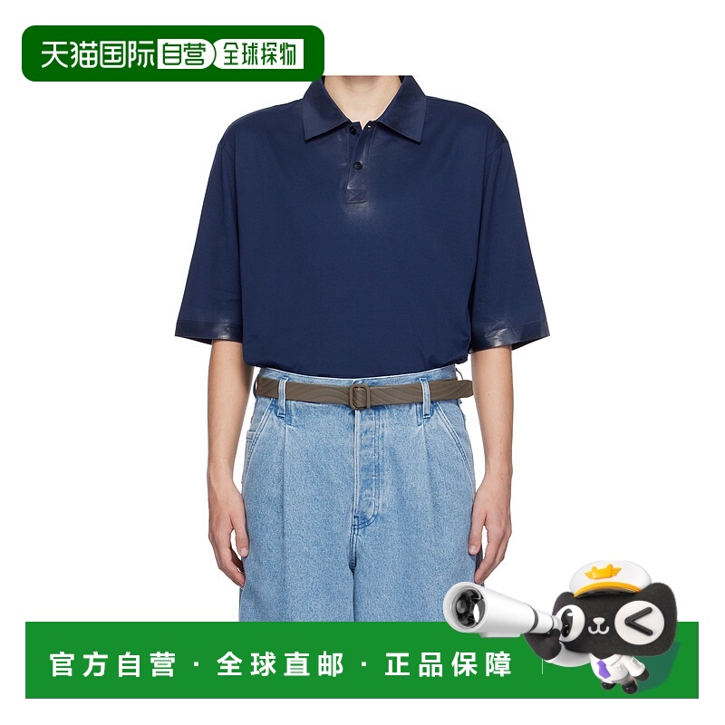 1h可退 MARNI 男士T恤 POMU0037A5USCX22WJB82 AW2024 蓝色