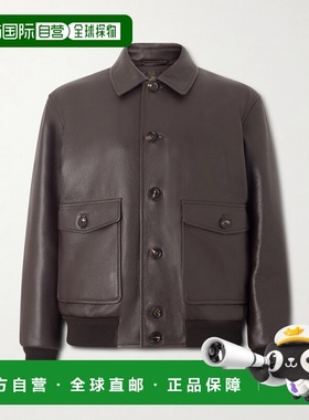 付款1h内可退 潮奢 Loro Piana 诺悠翩雅 男士 Halden 全粒面皮革