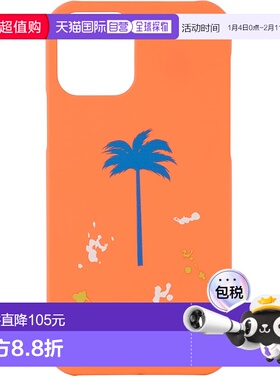 1h可退 潮奢 Palm Angels 棕榈天使 女士 橙色 Palm Tree iPhone
