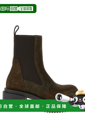 RICK OWENS 女士靴子 RO02E4832LCSI106 AW2025 黑色女靴