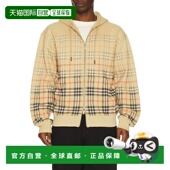 潮奢 Rory Burberry 1h可退 巴宝莉 男士 格纹连帽衫 8119034