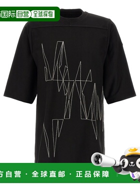 RICK OWENS 男士T恤 MU01F8C0489B7R999 SS2026