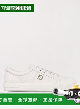 FENDI 男士运动鞋 7E1706NA7F06O6 AW2025 白色 Domino Sneaker