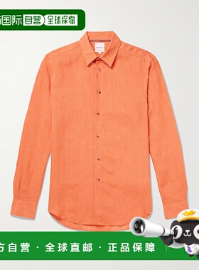 1h可退 潮奢 Paul Smith 保罗 史密斯 男士 亚麻衬衫 M1R901UP016
