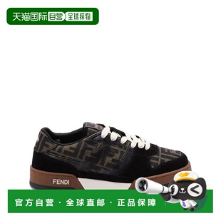 FENDI 男士运动鞋 7E1688AQ6I1 CO 黑色男鞋