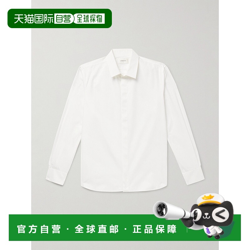 1h可退 潮奢 Saint Laurent 圣罗兰 男士 长袖衬衫 564269Y271W