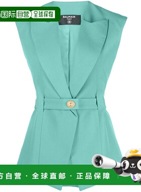 BALMAIN 女士西服 AF1SA141WB057CD-1 SS2023绿色西装外套