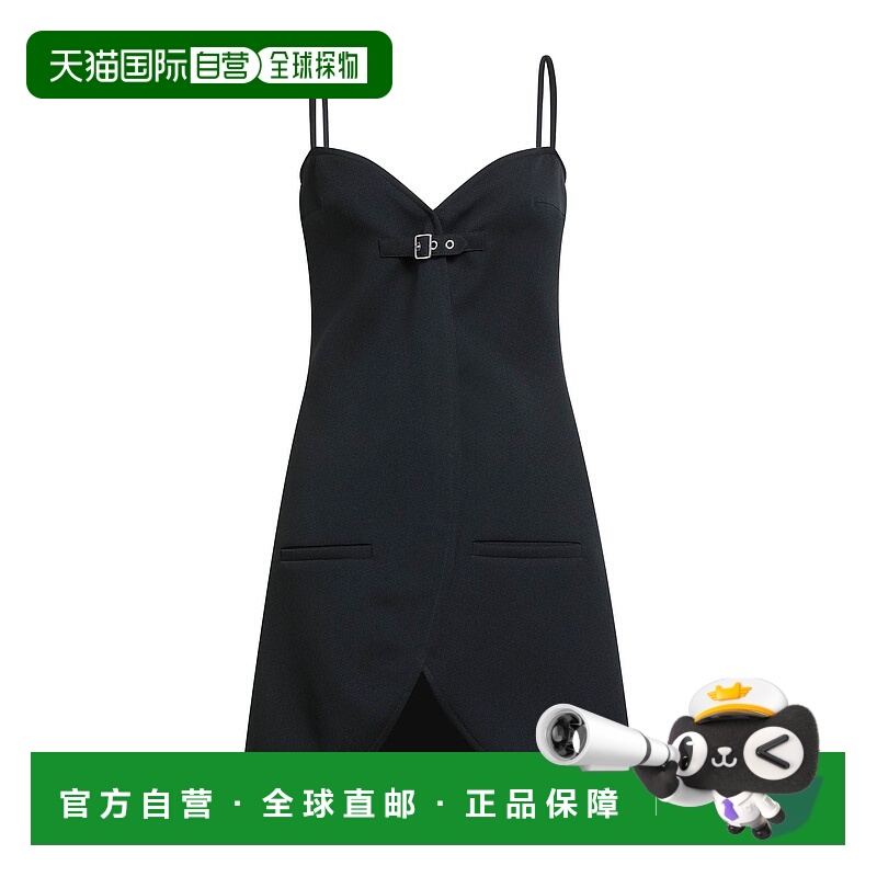 1h可退 潮奢 Courreges 女士 短款连衣裙 black黑色 舒适时尚