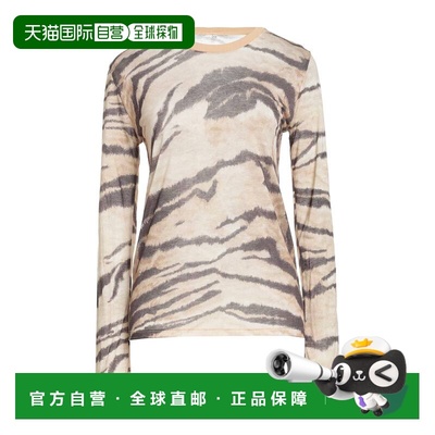 1h可退 潮奢 Baserange 女士 T恤 beige米色 舒适时尚