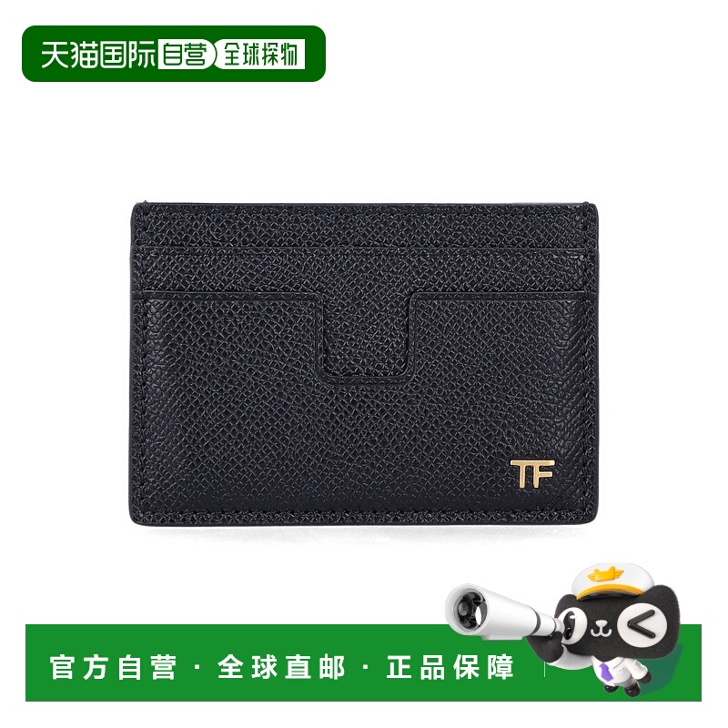 1h可退 TOM FORD 男士钱包 YM232LCL081GNAA SS2026 黑色 CARD HO