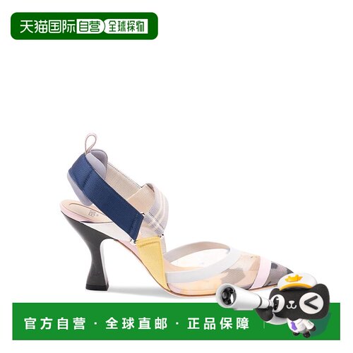 FENDI 女士凉鞋 8J6851AY1BF1WC2高跟单鞋