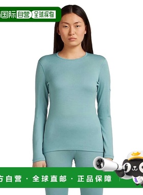 ICEBREAKER 美利奴 260 Tech Crewe 长袖保暖内衣层 女士户外