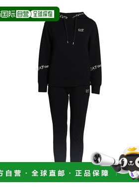 1h可退 潮奢 Ea7 女士 Outfit 运动运动装 black黑色 舒适时尚
