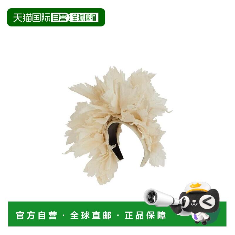 GUCCI 女士发饰 6973383HAHL9278 SS2023 黄色 饰花瓣发带
