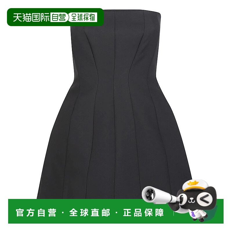 1h可退 MAX MARA 女士连衣裙 2521236017600 AW2025 黑色 Max Mar
