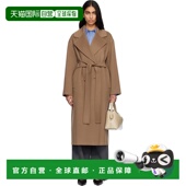 潮奢 大衣 MaxMara 女士 1h可退 Heller 麦斯玛拉 棕色 252901610