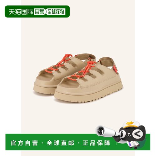 UGG 女士凉鞋 100297266212000 CO 浅棕色 GOLDENGLOW TOGGLE Pla