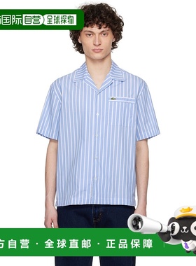 1h可退 潮奢 Lacoste 法国鳄鱼 男士 蓝色 & 白色 Summer Pack Re
