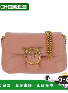 PINKO 女士斜挎包 100040A0F2L21Q AW2025 粉红色手提包单肩包