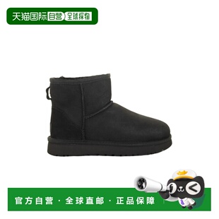 UGG 女士靴子 1016222WBLK AW2025 黑色雪地靴短靴