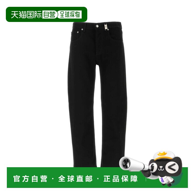 香港直邮mcqueen亚历山大 麦昆男士牛仔长裤 牛仔【付后1h可退】