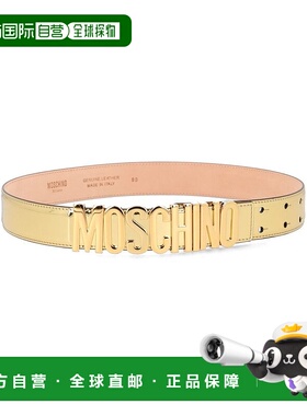 1h可退 潮奢 Moschino 莫斯奇诺 女士 標誌扣皮帶 MC6012PP0NOG1