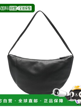 THE ROW 女士单肩包 W1939L645BAS AW2025 黑色 Black leather sm