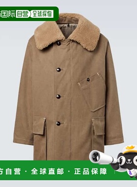 1h可退 潮奢 Lemaire 男士 棉混纺帆布大衣 CO1130LF1482